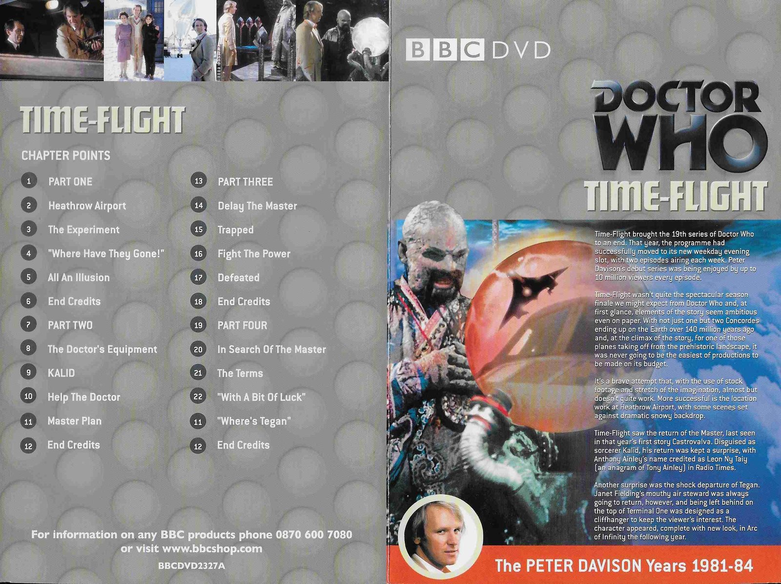 Inserts from BBCDVD 2327A